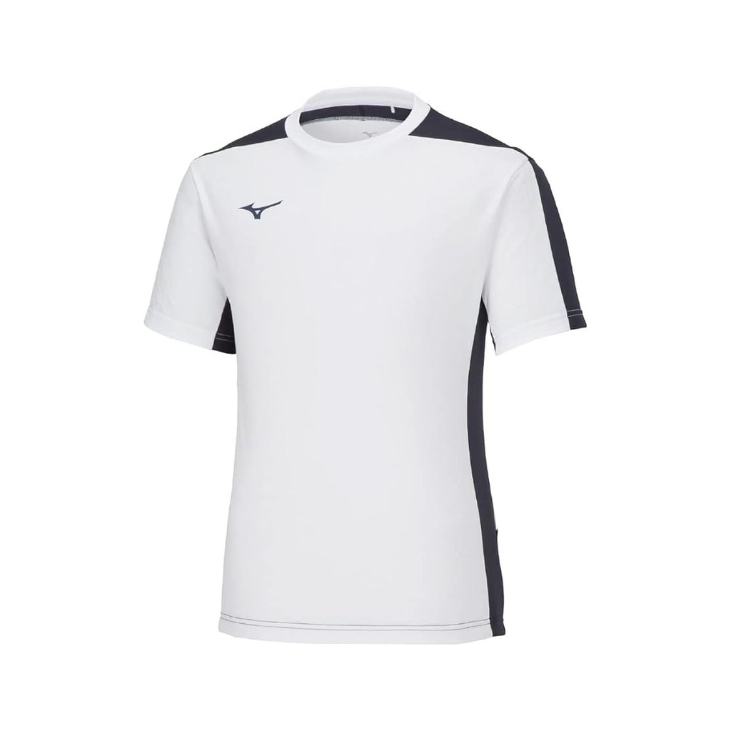 Áo Phông Mizuno Chính Hãng - Solar Cut Field Shirt - Màu Trắng | JapanSport P2MAA046-01