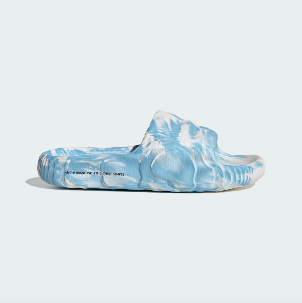 Dép Adidas Chính Hãng - ADILETTE 22 SLIDES - Xanh/Trắng | JapanSport ID7807